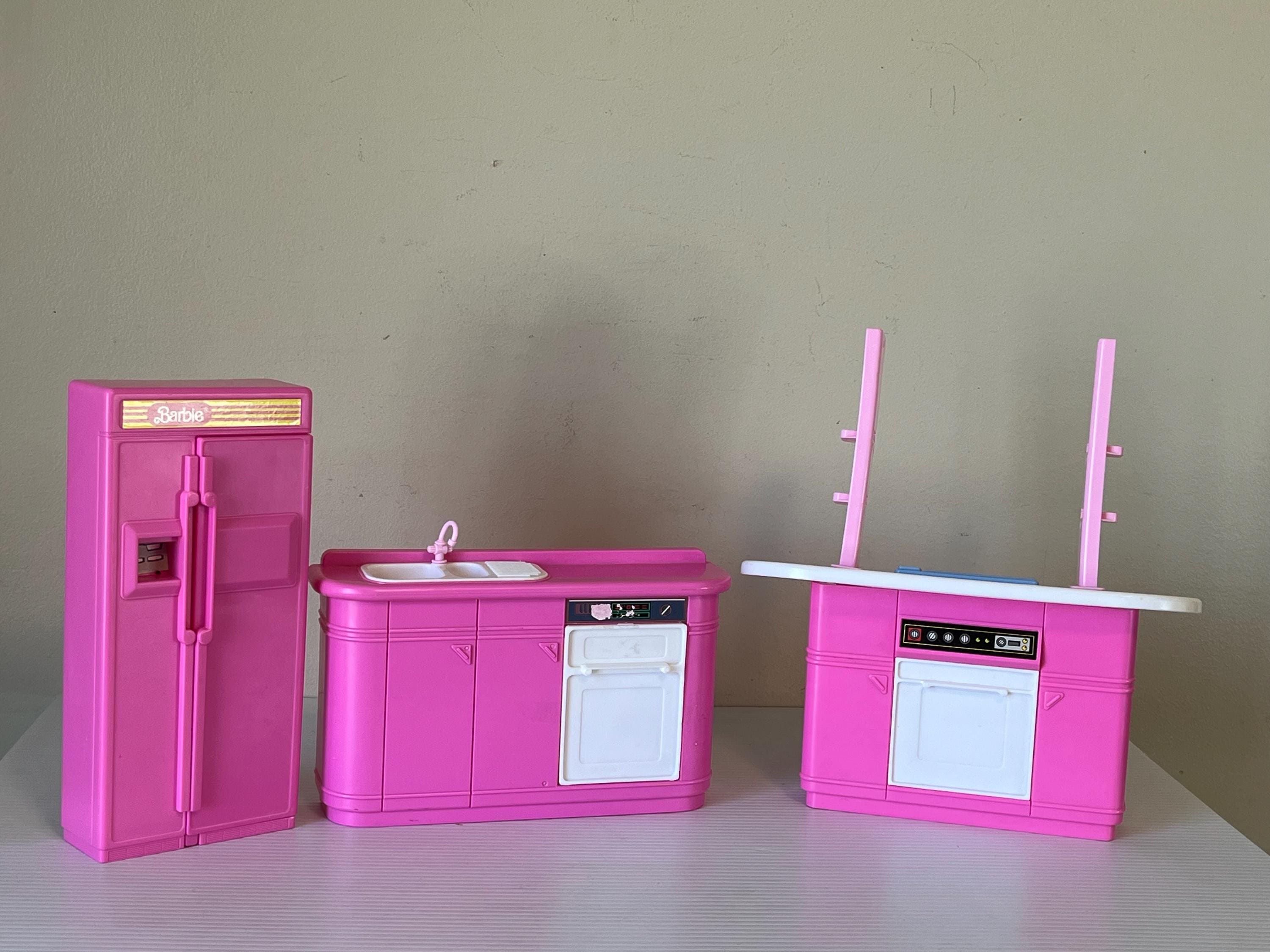 BARBIE KITCHEN PLAY Set Mattel 1991 Complet +Accessoires+ EUR 249,00 - FR