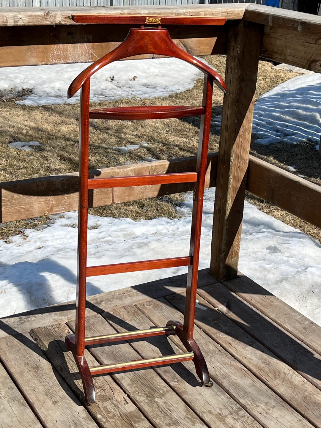 Vintage Valet Stand, Butler Stand, Mens Suit Stand, Mid Century, Suit ...