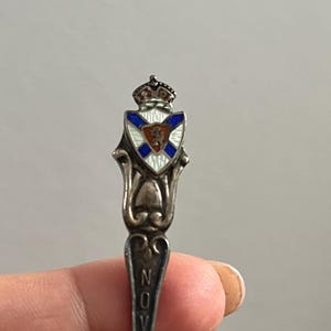 Nova Scotia Vintage Souvenir Spoon Collectible, Travel Memorabilia, Collectible Spoon, Retro Kitchen Decor, Gift For Collector