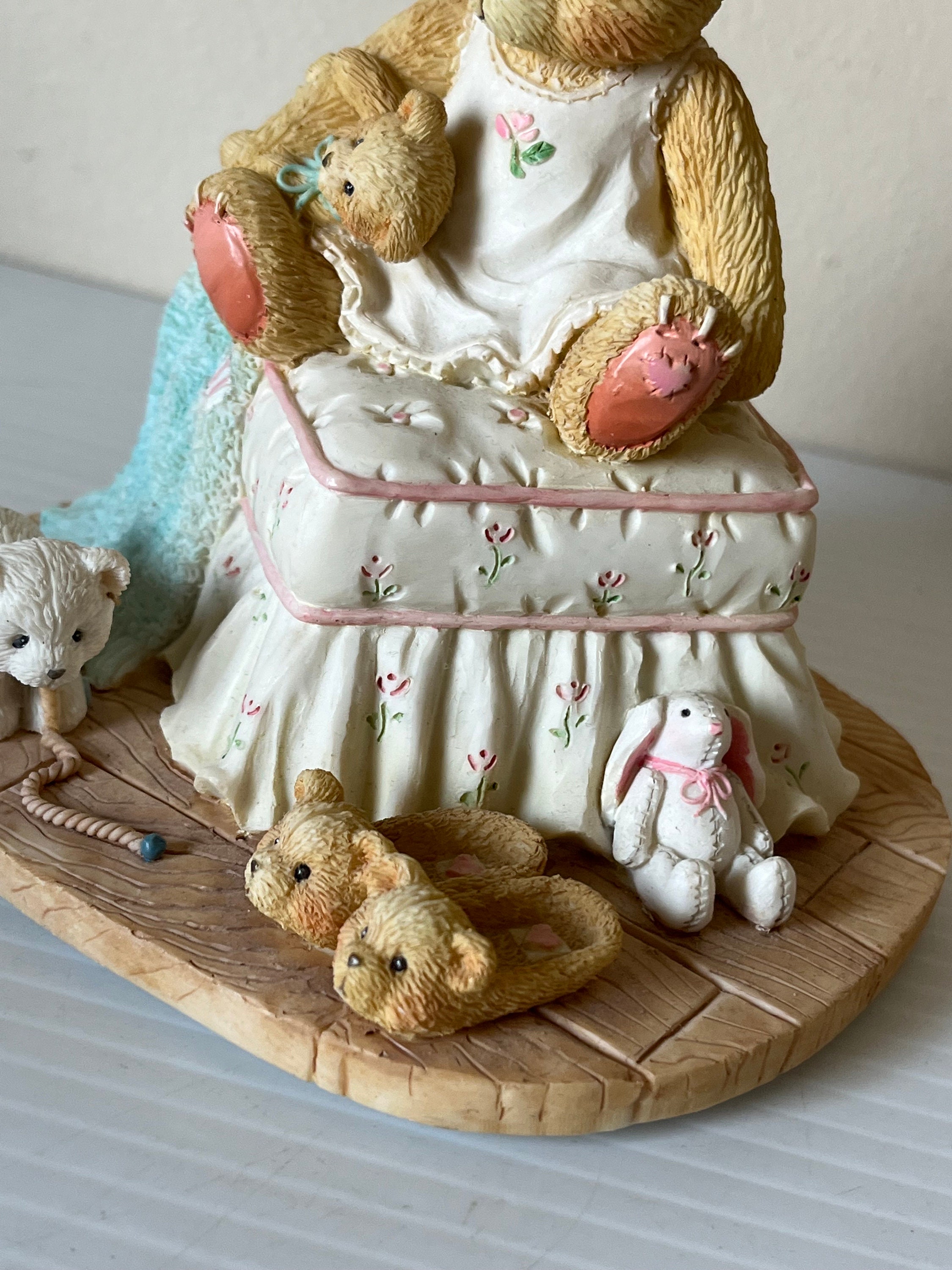 Cherished Teddies “i'm A Little Darling” Music Box Figurine - Etsy