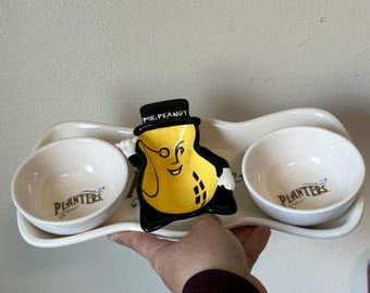 アンティーク プランターズ ピーナッツ ペナント缶 ミスターピーナッツ