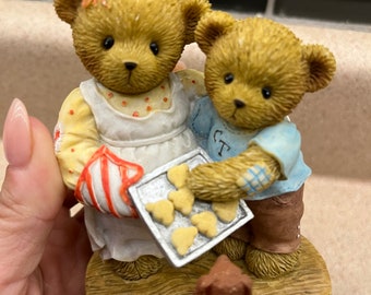 Cherished Teddies Courtney Cameron & Spot Figurine, Enesco