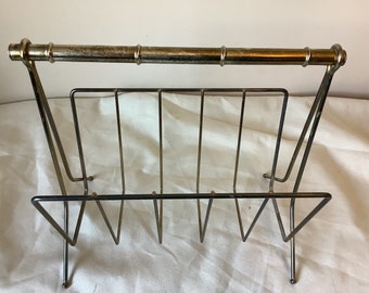 Vintage Mid Century Modern Magazine Rack