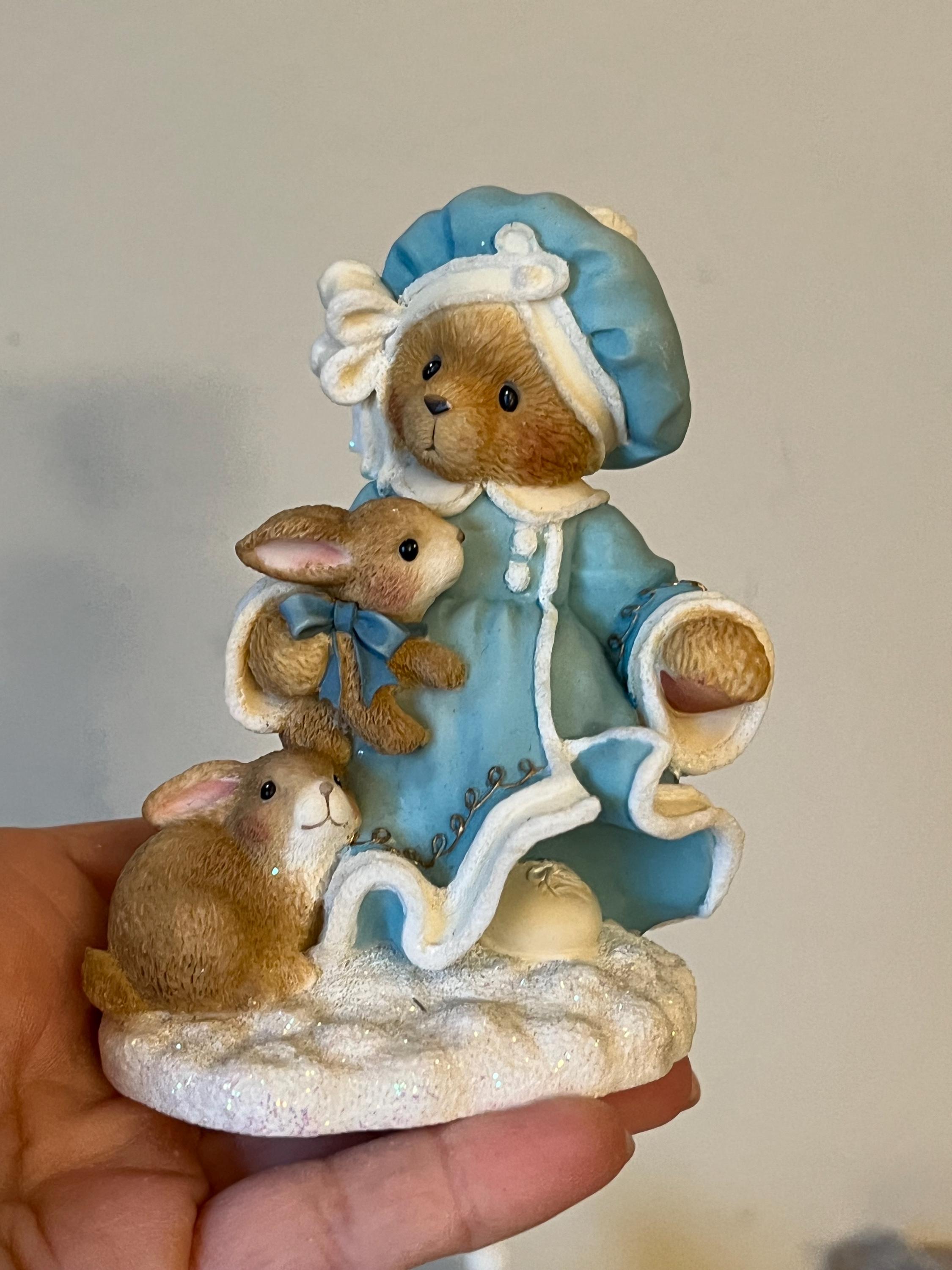 Cherished Teddies Rebecca Figurine, Hand-painted Collectible - Etsy