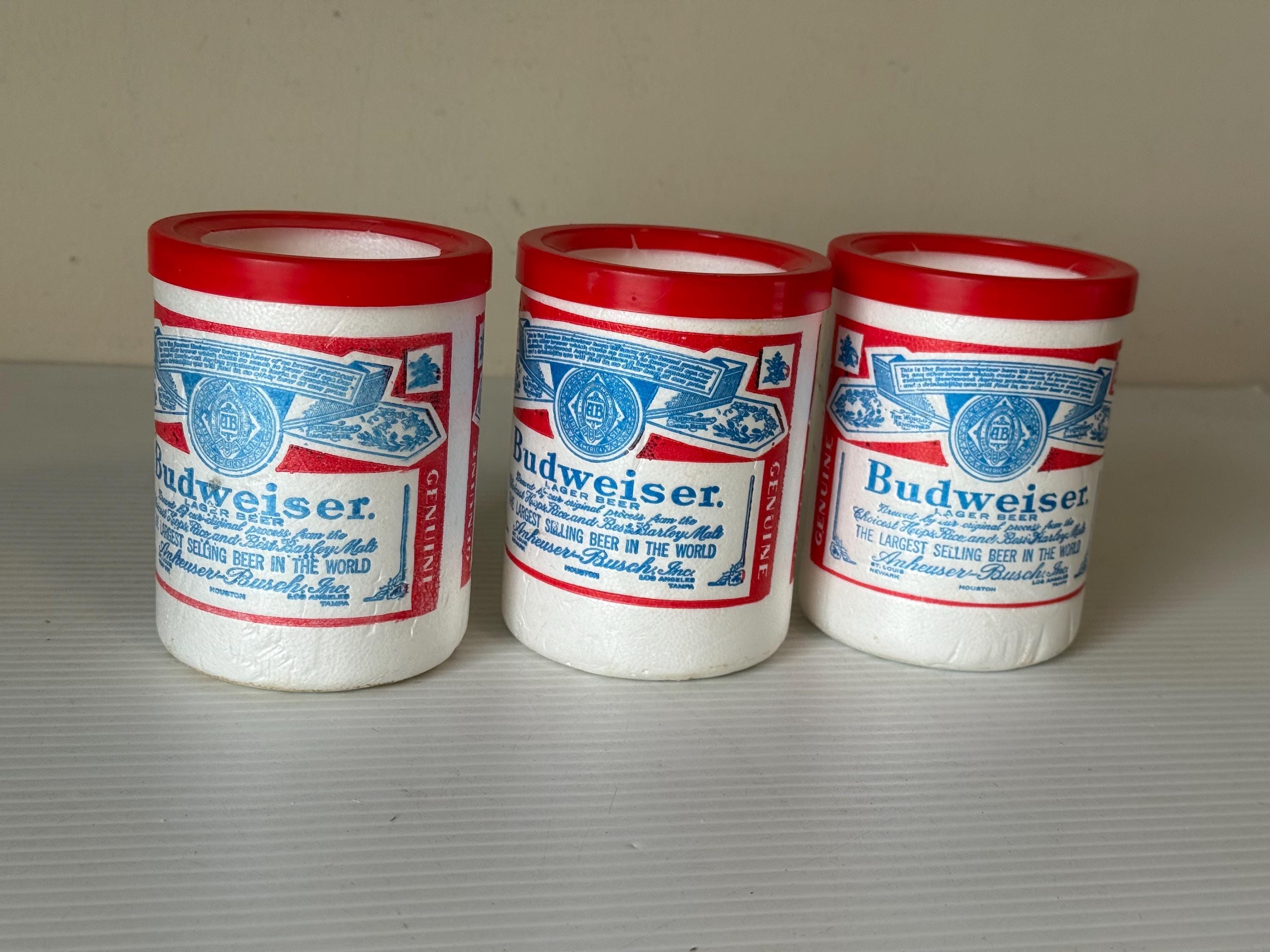1970〜1980s ヴィンテージBudweiser ビンラベル 10枚セット 1970