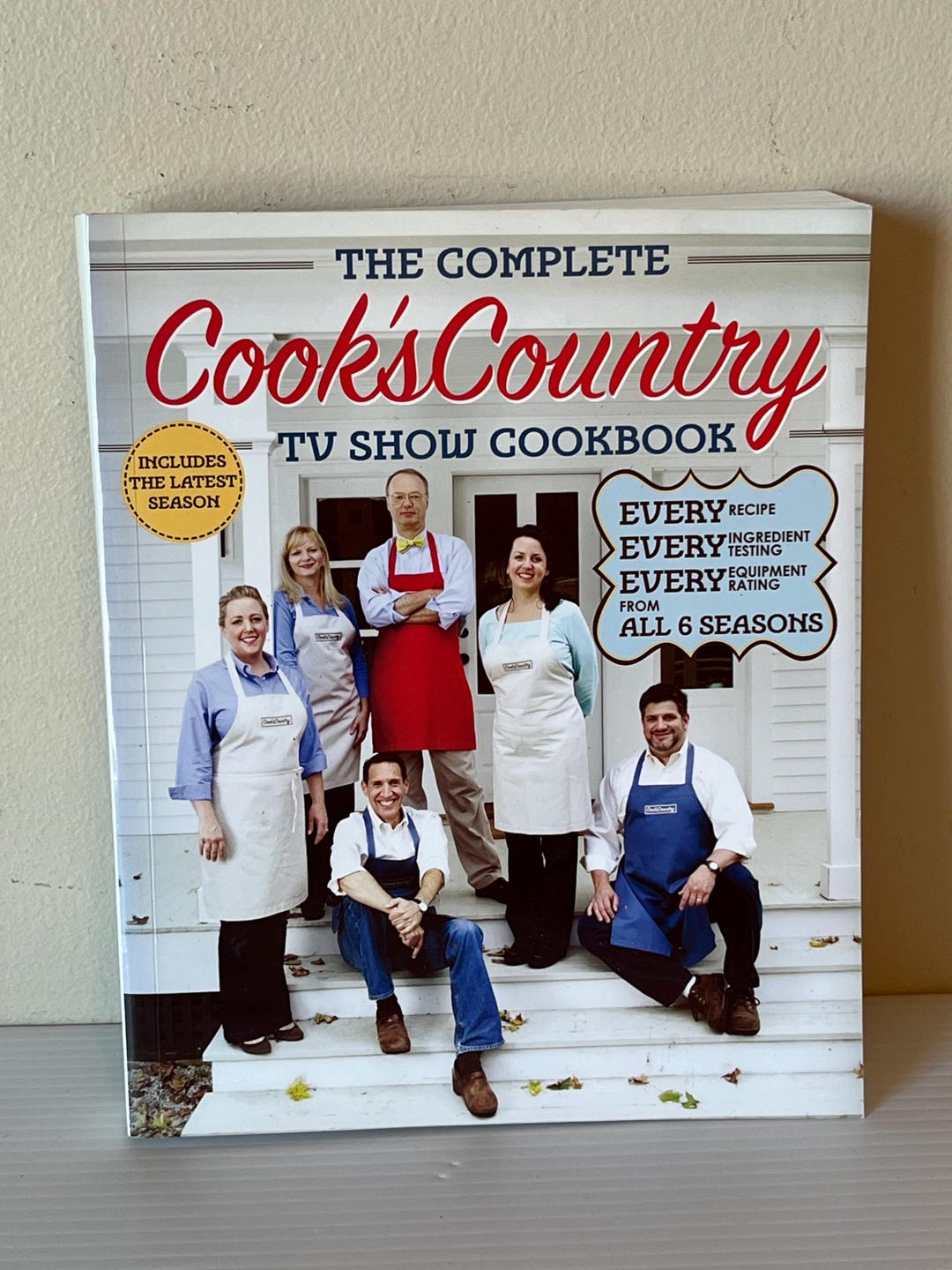 Cook's Country TV Show Cookbook 5 Seasons Recipes, Ingredient Testing, Equipment Ratings Book - Etsy