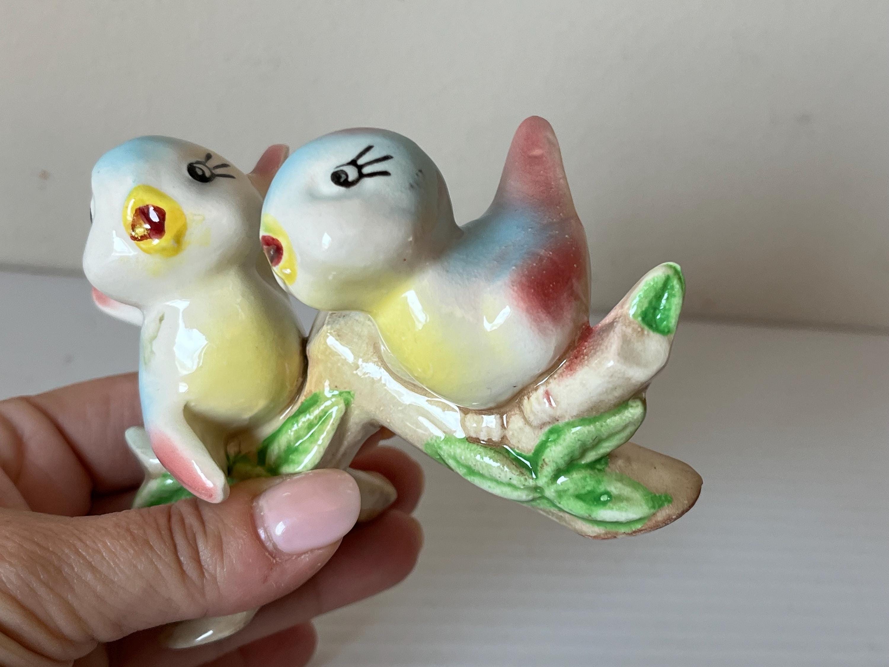 Vintage Bluebird Ceramic Figurine, 50s Retro Decor - Etsy