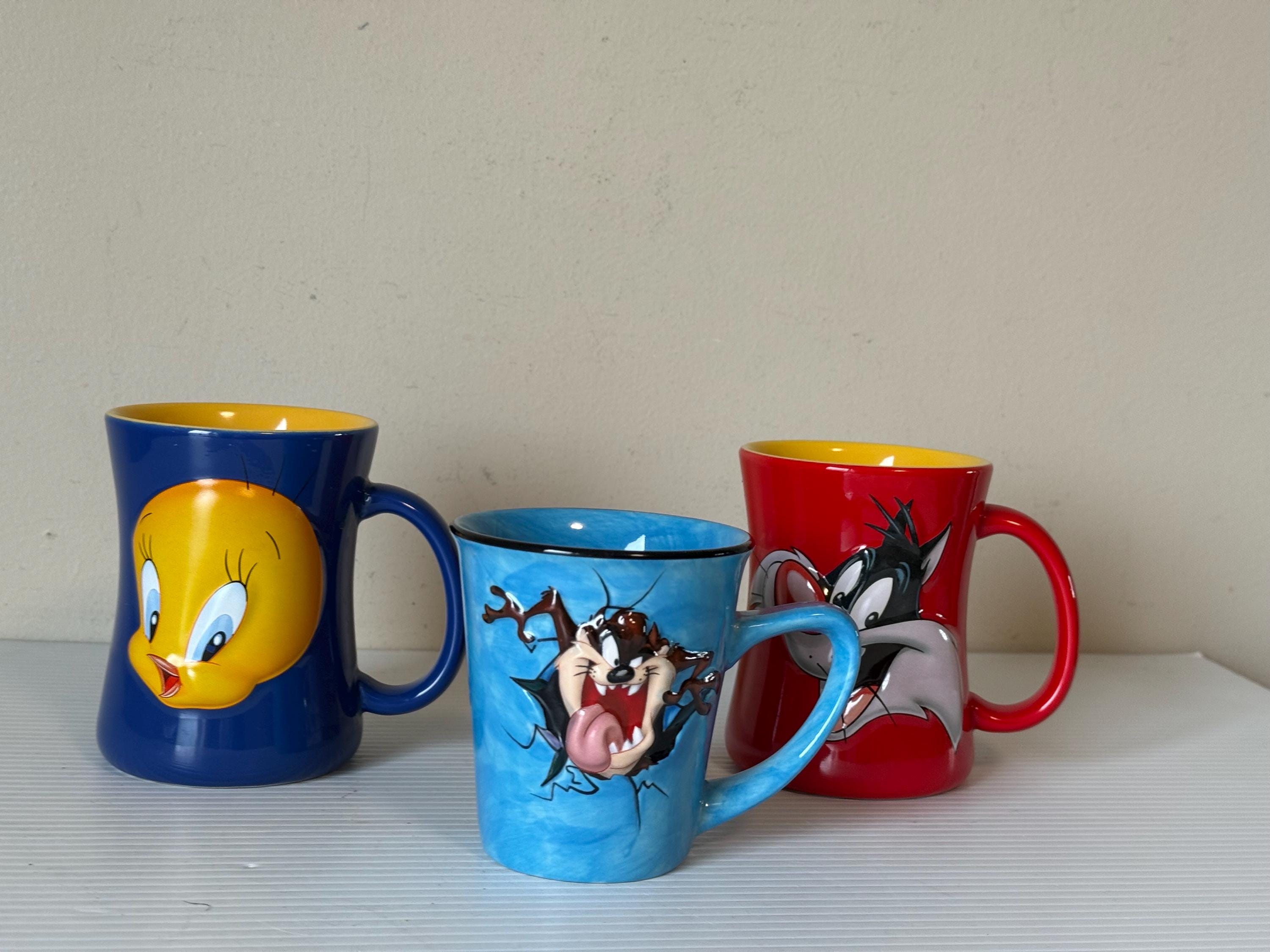 Looney Tunes - Roadrunner & Coyote Mug Tasse De Café Thé En Porcelaine Multicolore 320 Ml