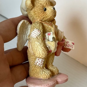 Cherished Teddies "Sent With Love" Figurine, 1994 P. Hillman Enesco, Gift for Her, Collectible Figurine