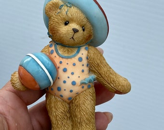 Cherished Teddies Corene Figur, Badeschönheit Bär Sammlerstück