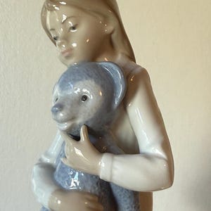 Lladro Swan With Baby - Etsy