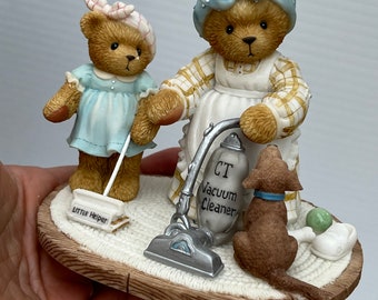 Vintage Cherished Teddies Charlotte and Elaine Figurine | 2001