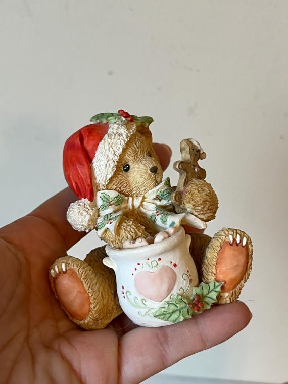 Cherished Teddies Steven Figurine 1992, Season Sweetness