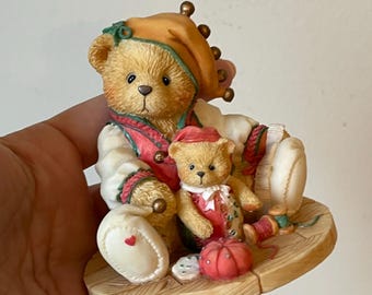 Cherished Teddies Figur, Meri 1995, Sammlerstück Vintage Bear Decor