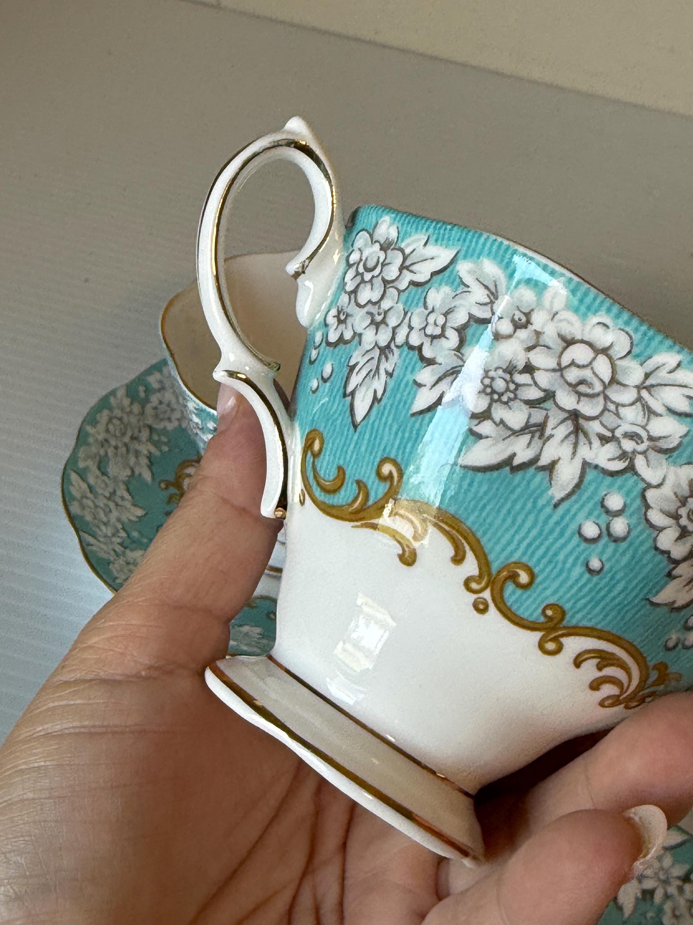 Vintage Set of 2 Royal Albert Enchantment Teacup and Saucer Set
