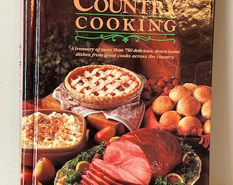 Vintage Country Cooking Cookbook, 1993 Hardcover