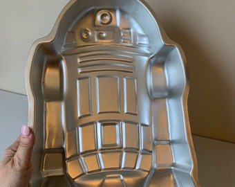 Step into a Galaxy Far, Far Away with this Vintage 1980 Star Wars R2-D2  Cake Pan Mold by Wilton 502-1425 for Epic R2D2 Baking Adventures