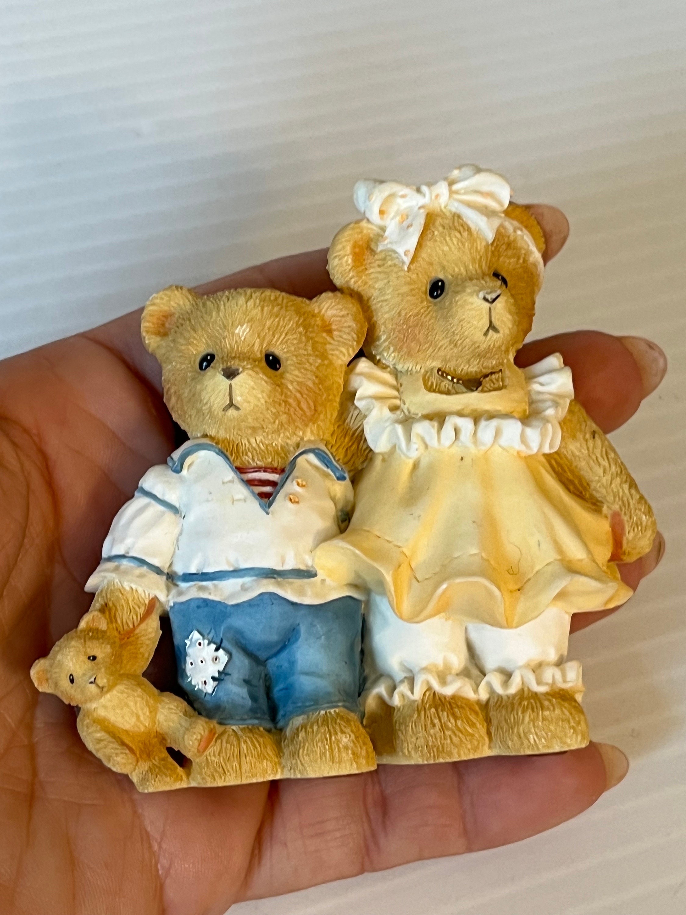 Bernard and Bernice Cherished Teddies Figurine, Collectible