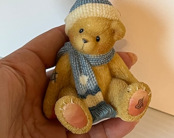 Cherished Teddies Nikki Cold Winter's Day Figur, Geschenk für Teddybär-Liebhaber, saisonales Dekor
