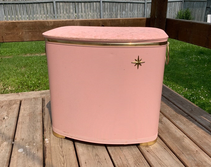 Mid Century Laundry Hamper