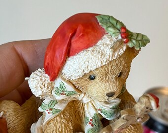 Cherished Teddies Steven Figurine 1992, Season Sweetness