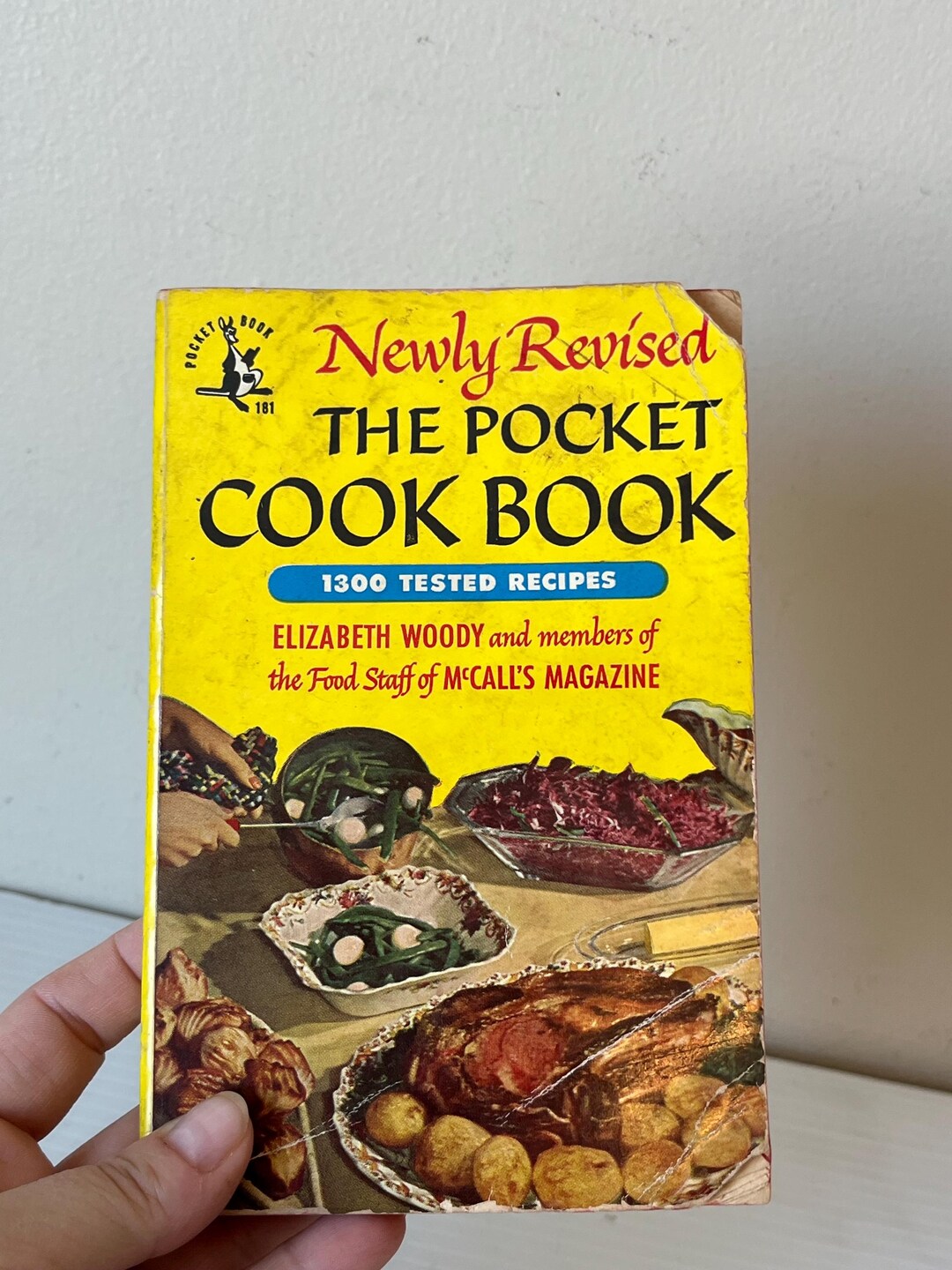 Vintage Elizabeth Woody Cookbook 1950, the Pocket Cookbook, Culinary ...