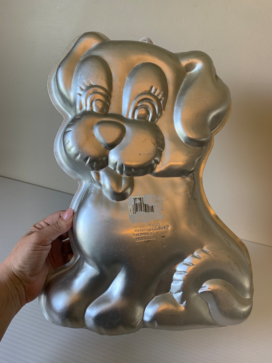 Vintage Wilton Dog Cake Pan Perfect for Puppythemed Birthday Cakes Etsy