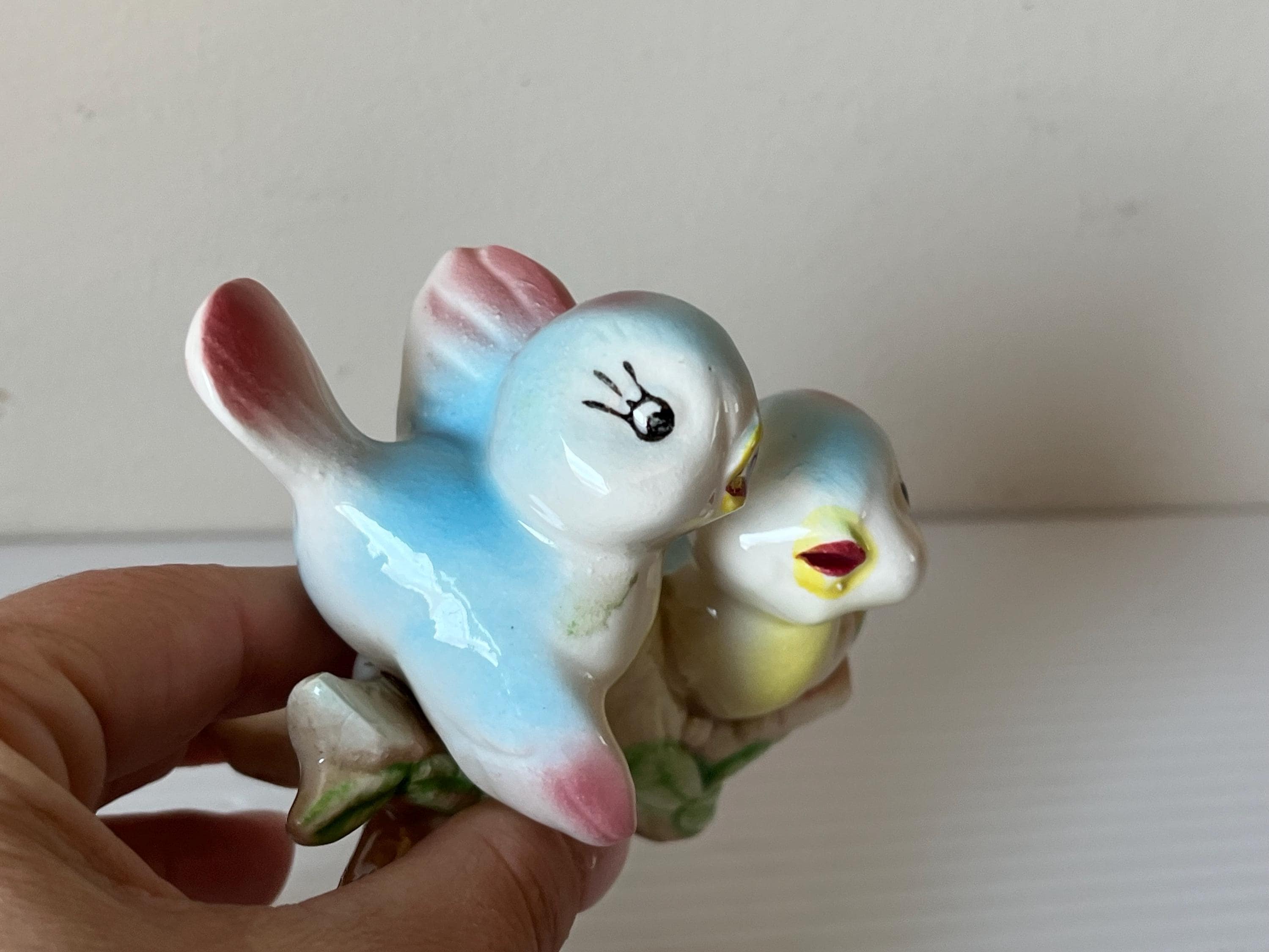 Vintage Bluebird Ceramic Figurine, 50s Retro Decor - Etsy