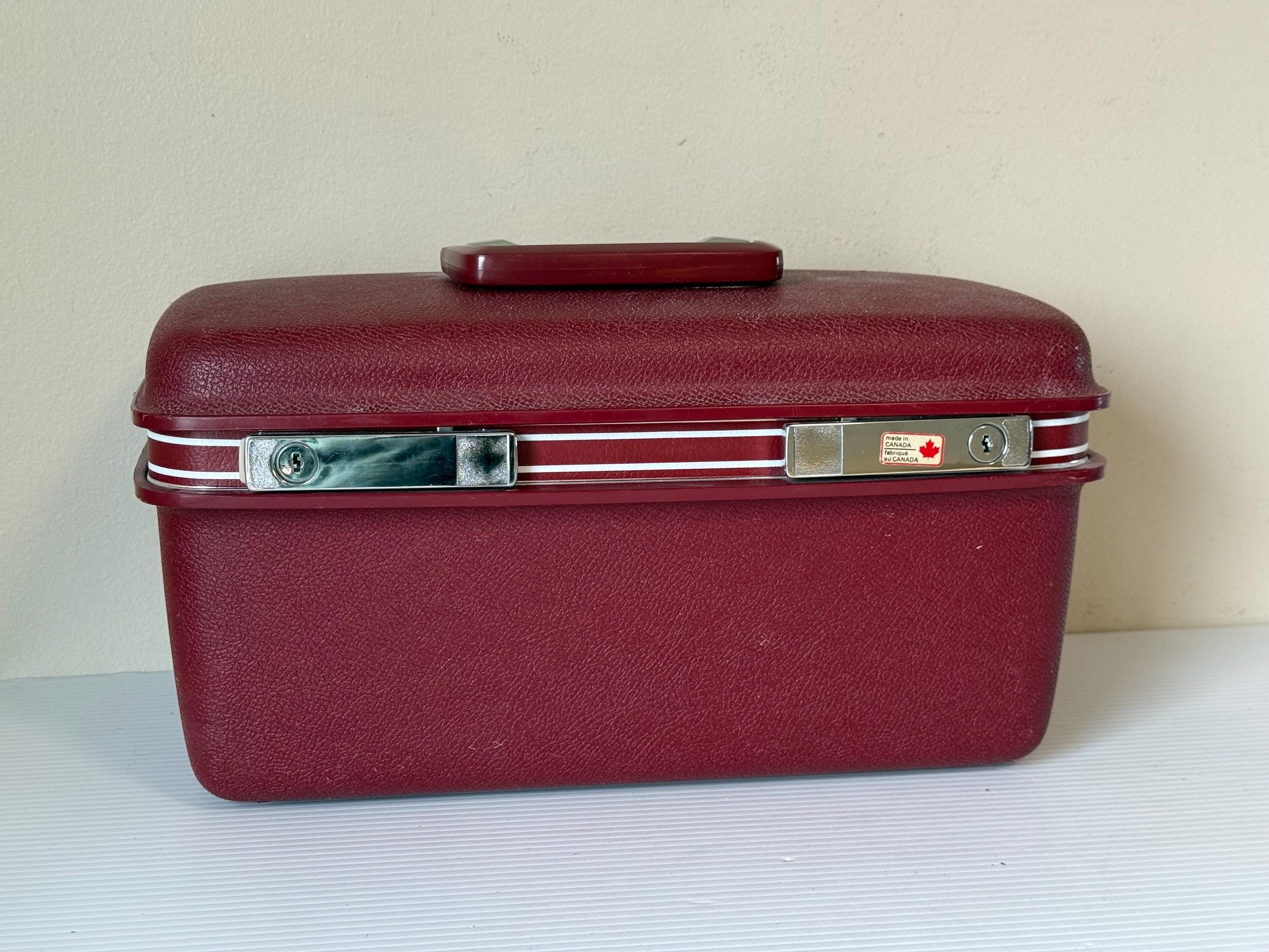Vintage Samsonite Train Case, Cosmetic Case, Vanity Case, Travel