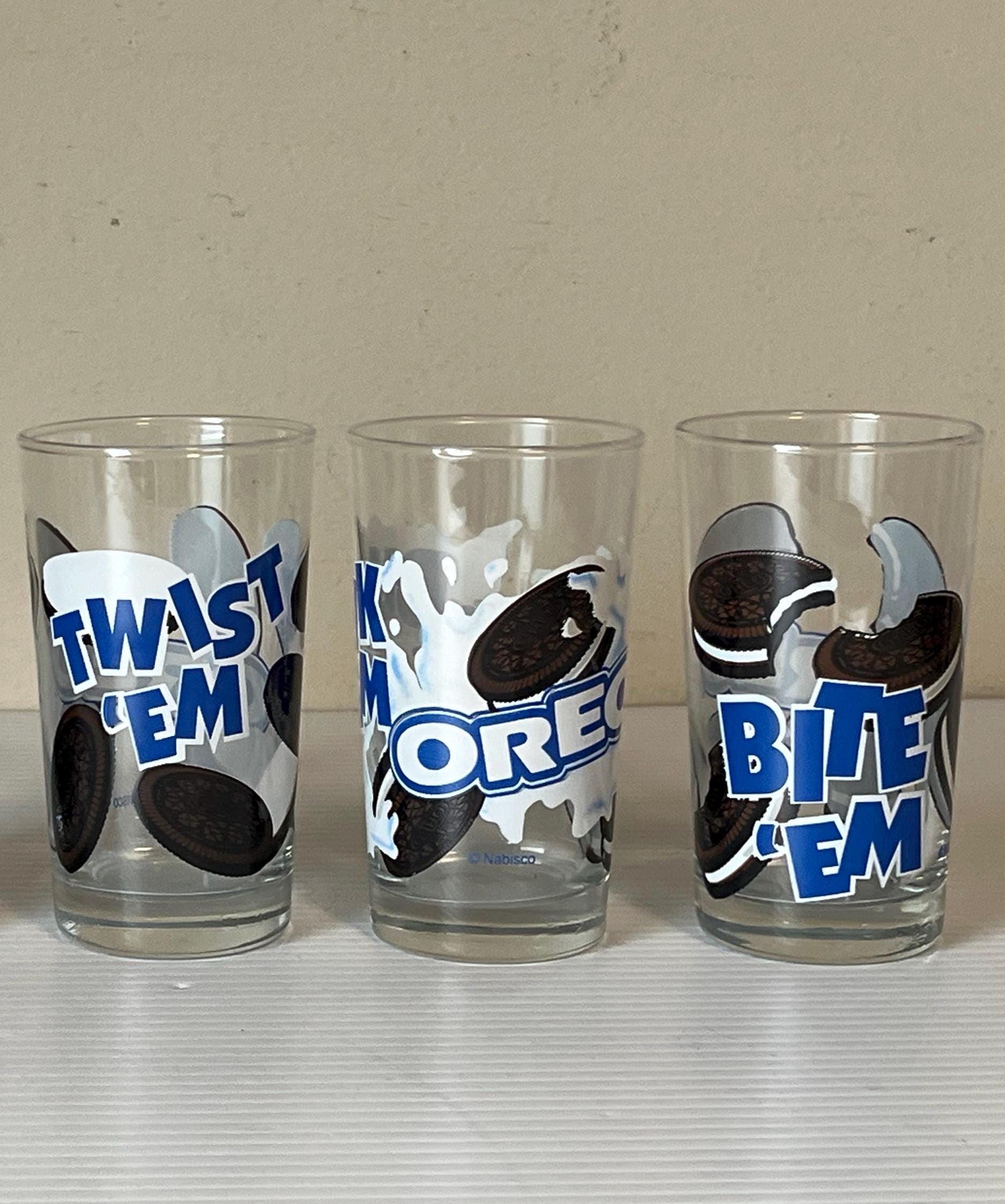 OREO Dunk'em Tumblers, Set of 3 Collectible Drinking Glasses - Etsy