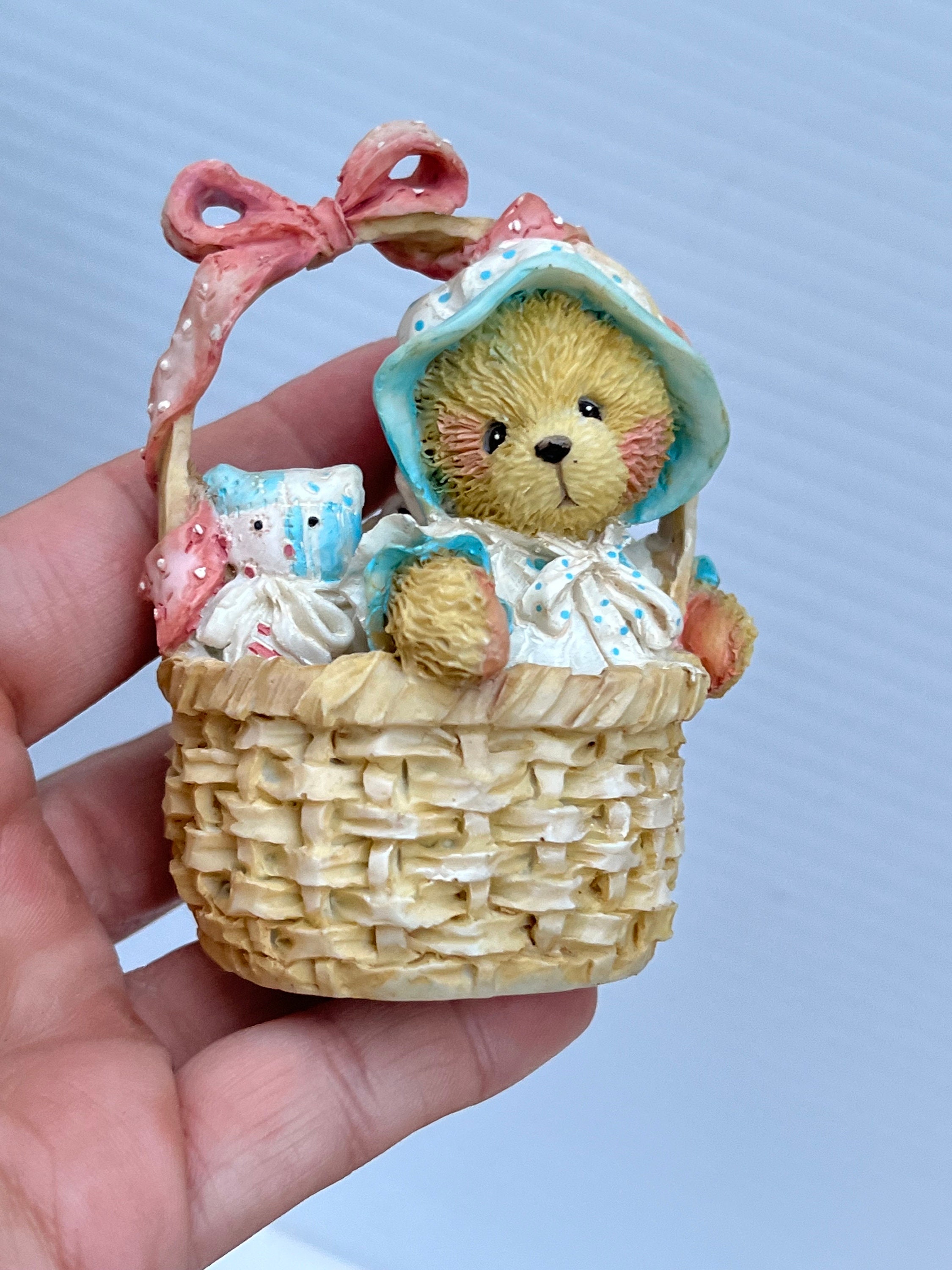 Cherished Teddies Abigail Bear Figurine, Collectible Home Decor - Etsy