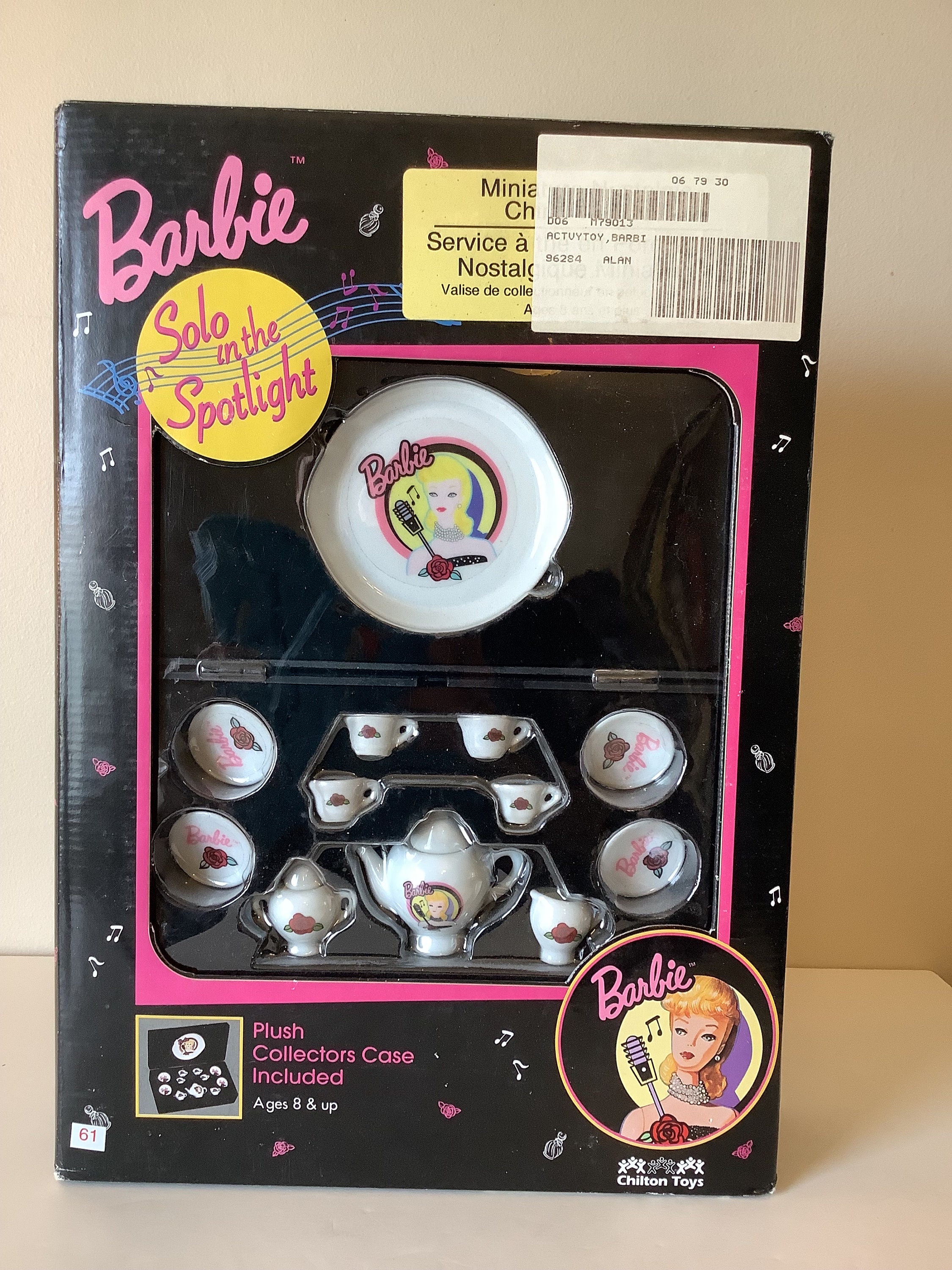 Barbie china tea set hotsell