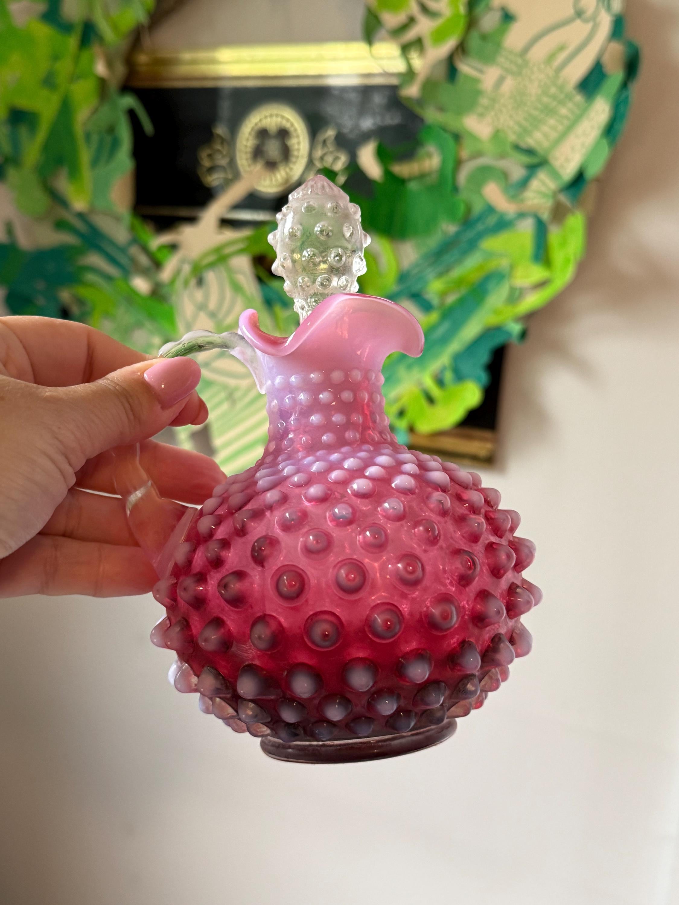 Fenton Swung Vase Cranberry - Etsy