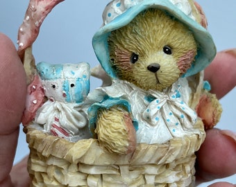 Cherished Teddies Abigail Bear Figurine, Collectible Home Decor - Etsy