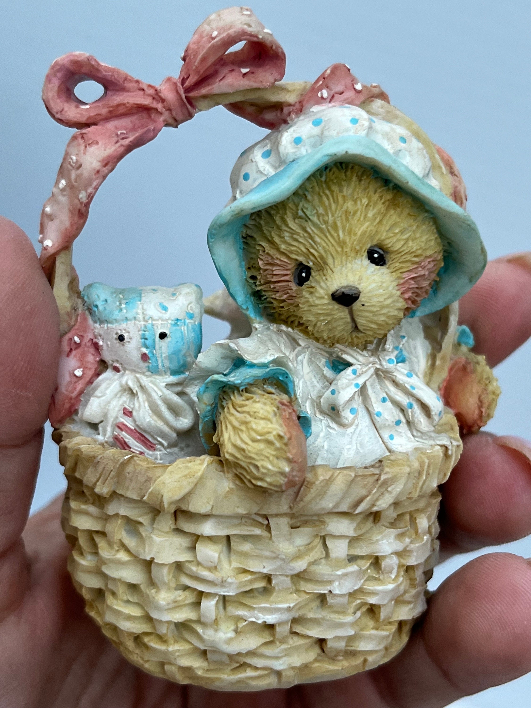 Cherished Teddies Abigail Bear Figurine, Collectible Home Decor - Etsy