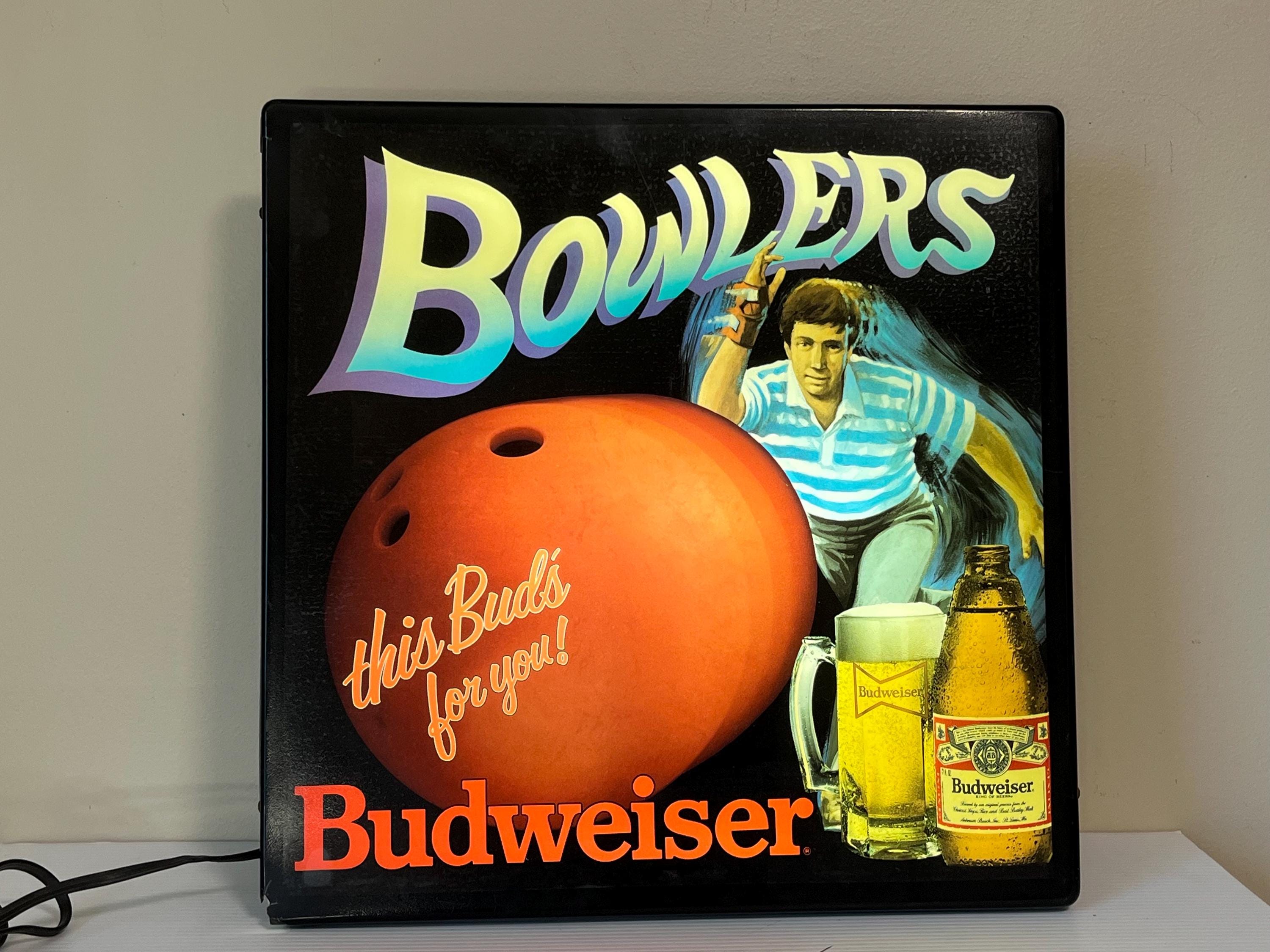 Vintage Budweiser Mirror - Etsy