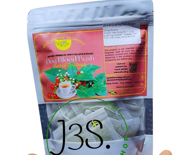 Dog Blood Bush Tea fertility Bush Rivina Humulis Tea Bags Herbal Tea - Etsy