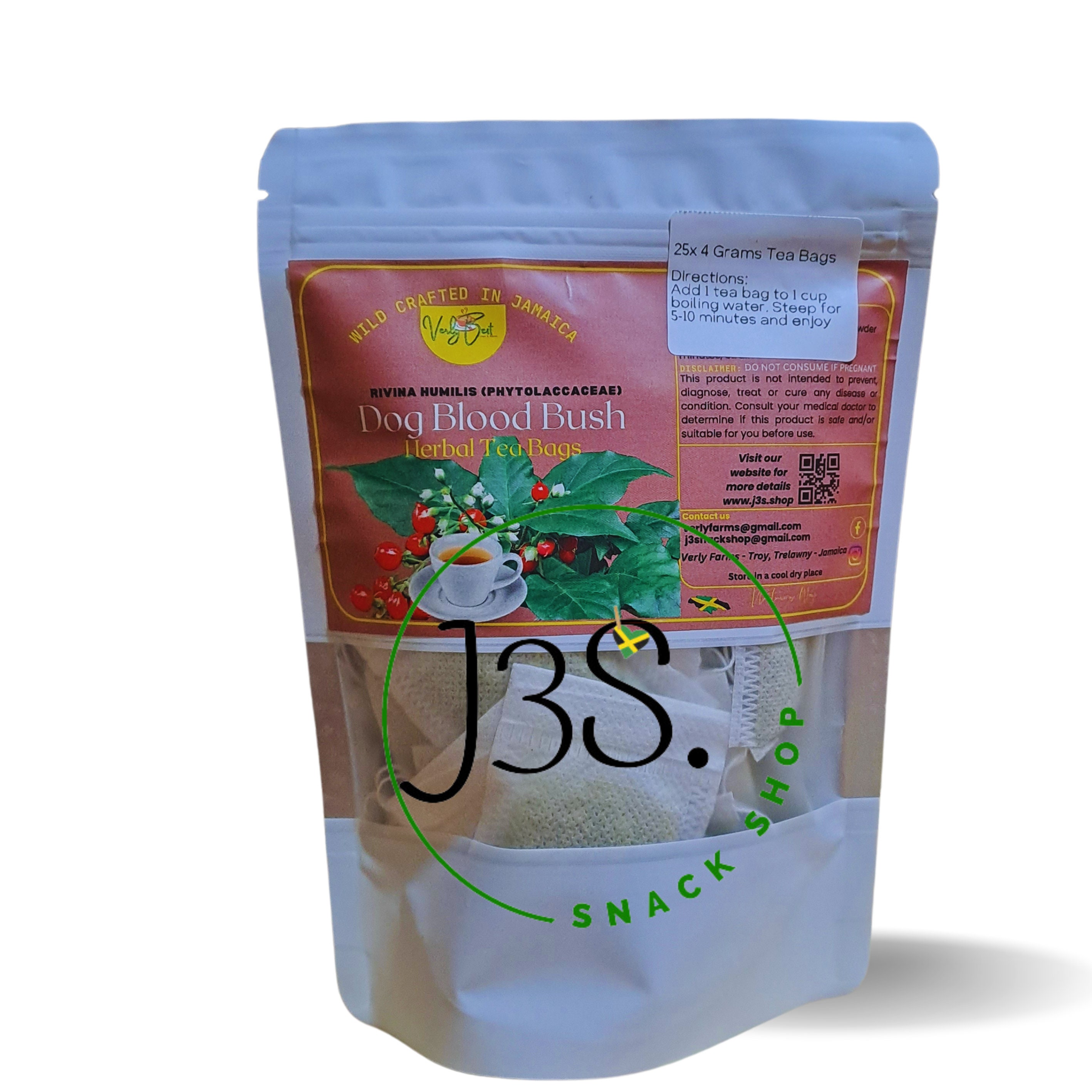 Dog Blood Bush Tea |fertility Bush| - Rivina Humulis - Tea Bags