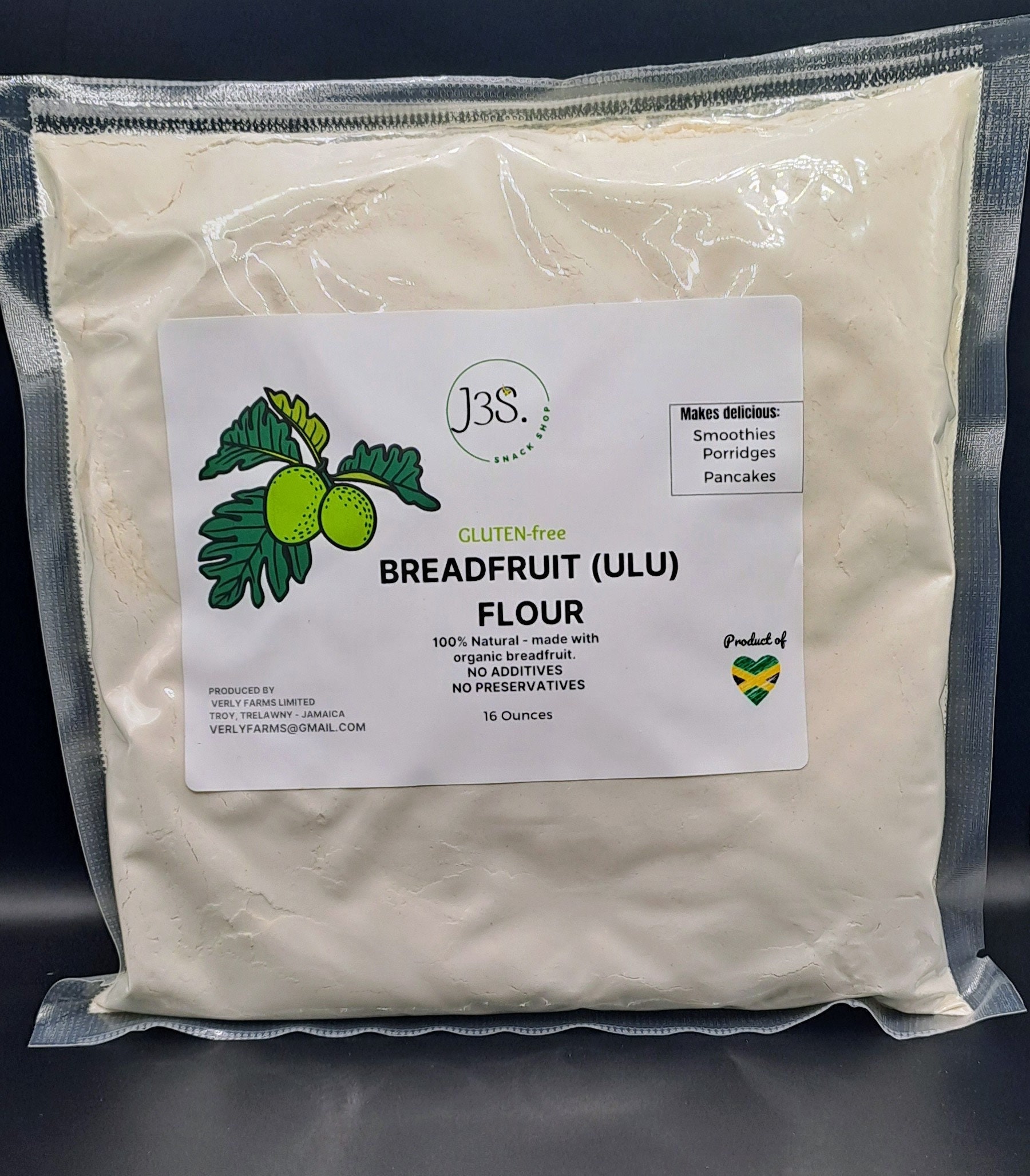 Jamaican Breadfruit Flour Gluten Free Flour Pancake Flour Etsy