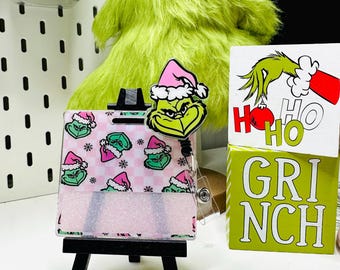 Holiday Badge Buddy | Christmas | Stocking Stuffer | Gifts for Her | Cute ID Holder | RN Gift | RN Gift