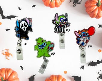 Halloween Badge Reels | Halloween Gift | Gifts For Her | ID Holder