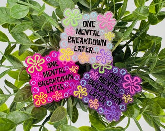 Mental Breakdown Badge Reel | Funny Medical ID Holder