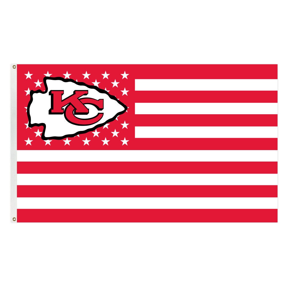 Kansas City Chiefs KC Large 3x5 Flag