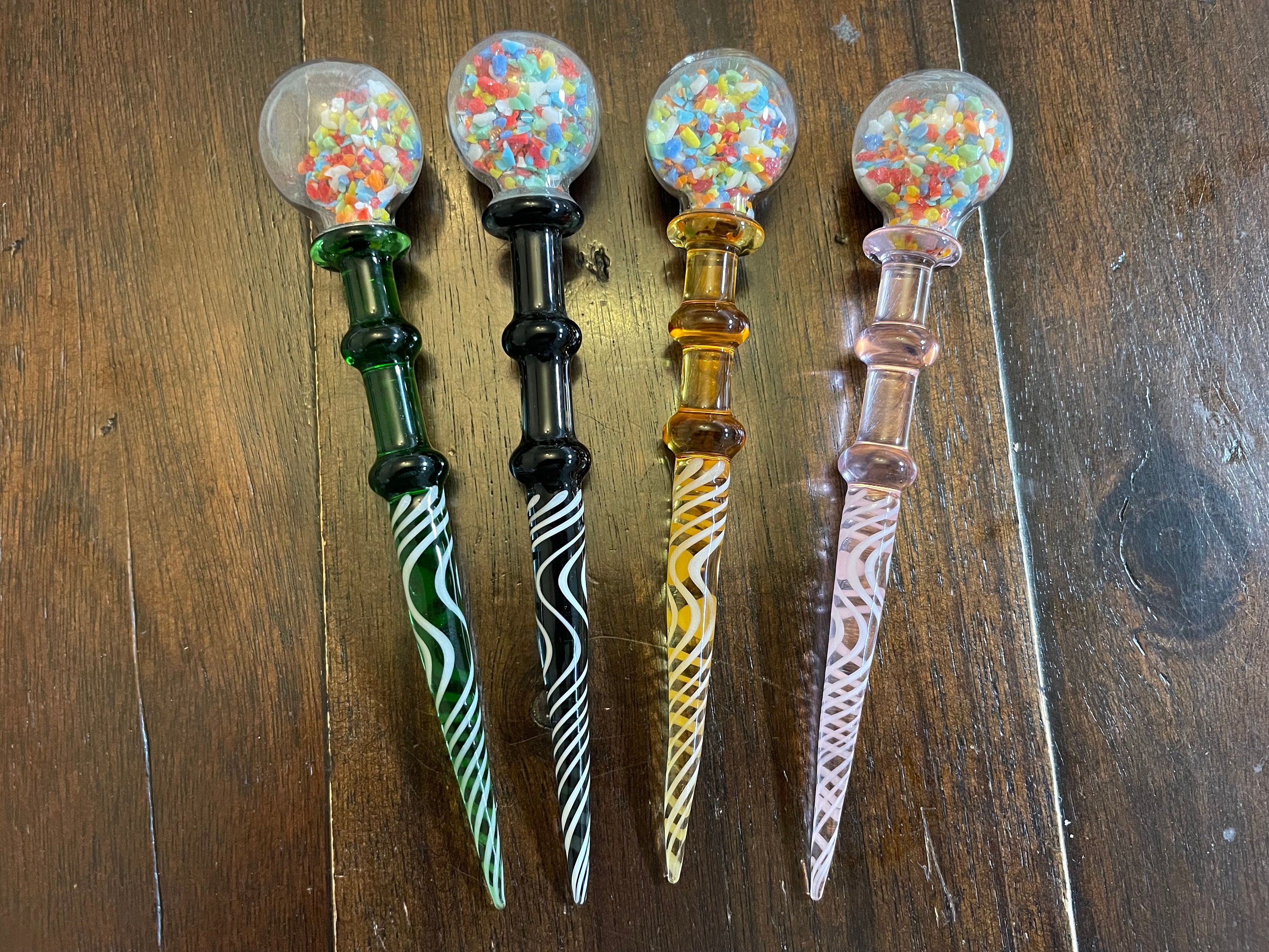 Wax Carving Tools 3 Pieces 2.99 x 0.47 Inch Dab Rigs for Wax Girls Patterns  Dabs Oil Rigs Brass Dab Tools for Wax Small Wax Dabber Clay Sculpting