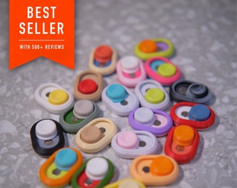 Juguete antiestrés con control deslizante háptico magnético personalizable impreso en 3D: juguete de escritorio, regalo ecológico