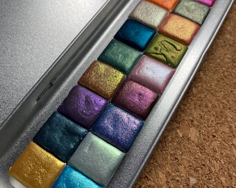 Master Set of 22 half pans (24 colors) - The Ultimate Boon!