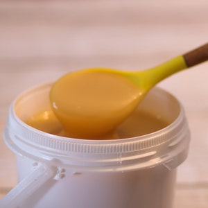 Creamed Honey 7lb bucket Minnesota Wildflower 100% Pure and Unpasteurized Raw Organic Honey Sweet Honey Gift