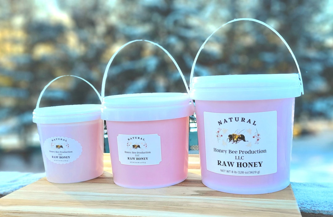 Raw Honey Buckets Pick Your Size Pure Honey Organic Honey Wildflower