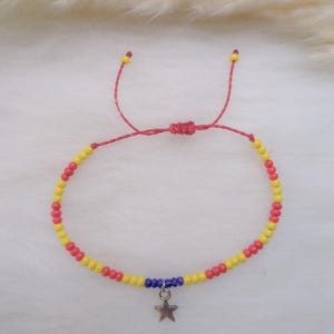Katalansk flaggarmband/katalanskt Estelada armband/Original present till Sant Jordi/katalansk Senyera flagga