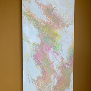 Acrylic Fluid Art, cozy room decor